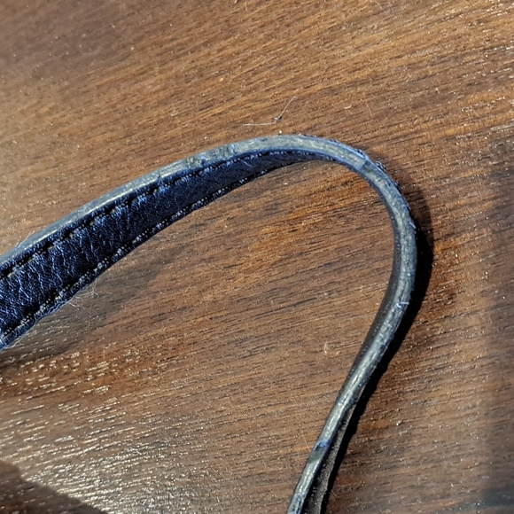 MICHAEL KORS Designer KM Logo Shoulder Bag  Black Trim - Picture 10 of 14